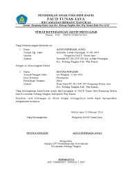 Ini berlaku pada organisasi yang kecil sekalipun. Contoh Surat Aktif Mengajar Contoh Surat