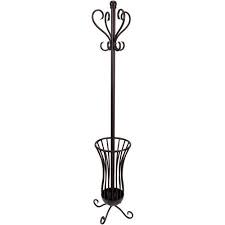 Coat racks & umbrella stands. Generic Traditional Metal Coat Rack With Umbrella Stand Bronze Finish Walmart Com Walmart Com