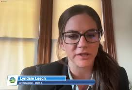 Eugene City councilor Lyndsie Leech announces bid for Ward 7
