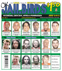 MCCURTAIN, CHOCTAW, ATOKA, PUSHMATAHA - July 2012 - JAILBIRDS