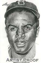 Sheet 25.4 x 20.7 cm. Baseball Art Jackie Robinson Art Drawings Sketches