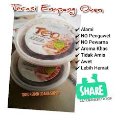 Check spelling or type a new query. Original Terasi Empang Oven Lombok Khas Sumbawa Organik Dari Rebon Udang Super Enak Siap Pakai Shopee Indonesia