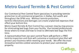 Your safety is our number one priority. How Metro Guard Services Will Help To Control The Invaders Of Bed Bugs Ppt Download