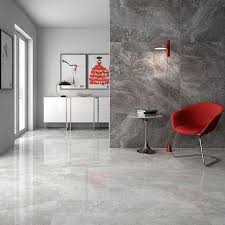 Gala Porcelain Tiles Are Available As Either Cream Or Grey High Gloss Floor Tiles These Beautiful R Tile Floor Living Room Living Room Tiles Floor Tile Design