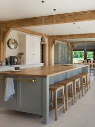 The kitchen by far is the space i get asked about the most, especially the countertops and island paint. 67 Inviting Kitchen Designs With Exposed Wooden Beams Digsdigs