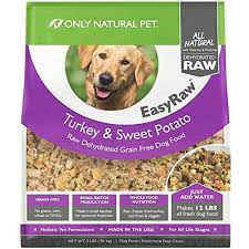 Only Natural Pet Easyraw Human Grade Dehydrated Raw Dog Food Formula That Contains Real Wholesome Nut Dog Food Recipes Dehydrated Dog Food Raw Dog Food Recipes