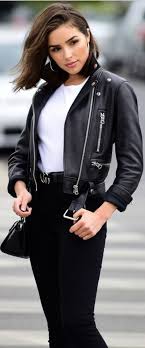 51 Classy And Casual Women Leather Jacket Outfits Ideas Vis Wed Leather Jacket Outfits Leather Jackets Women Jacket Outfit Women