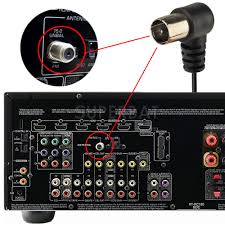 Fm radio signals are a much connecting the speaker wire to the receiver pack 300 ohm fm hook up fm antenna vintage receiver antenna t shape. 75 Ohm Unbal Indoor Fm Antenna With F Male Connector For Sound Stereo Receiver And Radio