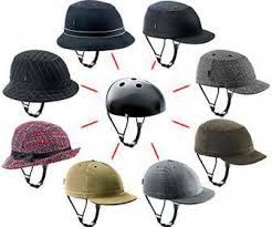 Fietshelmen Vermomd Als Baseball Cap Of Ander Hoedje Van Yakkay Baseballhelmet Cool Bike Helmets Bike Accesories Bike Helmet Design