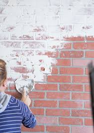 Whether you decide to go with whitewash, limewash, or even the german smear, remember you can always count on the local experts at five star painting to make your project a success. German Smear German Schmear Faux Brick Wall Ella Claire Co
