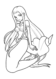 Coloriage Sirene 5 Sur Hugolescargot Com Hugolescargot Com Coloriage Sirene Coloriage Coloriage Princesse