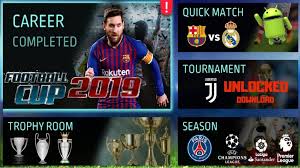 Football Cup 2019 Offline Unlocked Android Game Download Football Cups Download Games Android Games