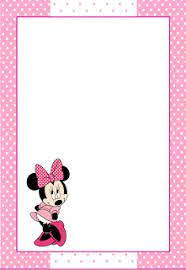 Minnie Free Printable Frames Invitations Or Cards Minnie Mouse Invitations Printable Frames Minnie Mouse Border