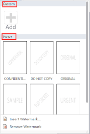 How To Insert And Remove A Watermark In Writer
