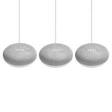 Google Home Mini 3 Pack Choose Color Sam S Club Google Home Google Home Mini Docking Station