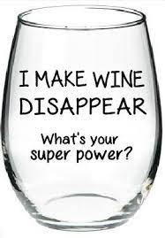 I always thought half the enjoyment came from the. Artistthingstosay Wine Glass Sayings Funny Wine Glasses Wine Glass