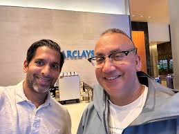 With friend and former colleague Dr. Shaloub Razak of Barclays last week in  New York.