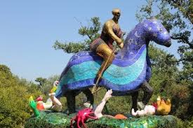 Niki De Saint Phalle Tarot Garden In Tuscany