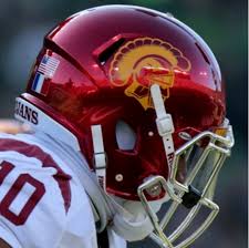 The officially licensed usc trojans riddell speed authentic full size helmet is great for autographs and features trojans team logo decals on both sides. Usc Helmet History