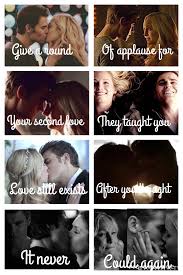 Such elements you must not miss out in your 'chemical love reaction.' you'll surely get better results with them. Give A Round Of Applause Stefan And Caroline Stefan And Caroline Vampire Diaries Stefan Vampire Diaries