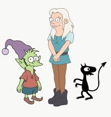 Princess Bean Elfo Luci Disenchantment Desenhos Animados Desenhos Ilustracoes
