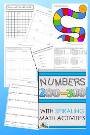 Working With Numbers Between 200 300 By Riverbend Classroom Tpt Elementary Math Lessons Math Activities Elementary Math