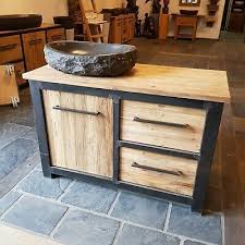 Metal Look Unterschrank Kommode Teak Altholz Loft Style Industrial 120x55x80 Ebay Unterschrank Altholz Teak