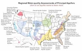 Usgs Nawqa Regional Assessments Of Principal Aquifers Groundwater Water Quality Region