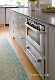 Coastal Kitchen With A Bright Bump Out Coastal Kitchen Kitchen Decor Kitchen