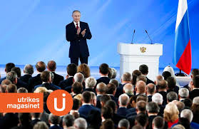 Det är världens största land sett till ytan, och sträcker sig över stora delar av både europa och asien. Svartolkat Utspel Fran Putin Haller Ryssland I Ovisshet