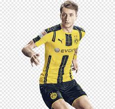Join the discussion or compare with others! Marco Reus Fifa 17 Fifa 18 2017 18 Bundesliga Borussia Dortmund Football Tshirt Jersey Png Pngegg