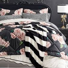 Shop comfortable bedding sets at pottery barn teen®. Black Blush Bed Of Roses Girls Comforter Pottery Barn Teen