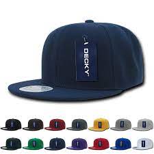 Blank Snapback Flat Bill Hats Decky 350 Flat Bill Hats Flat Bill Cap Wholesale Hats