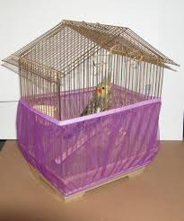 Bird Cage Seed Catcher Australia Sheer Guard Bird Cage Skirt Small Purple By Sheer Guard Check Out This Great Product Note It Is Affiliate Link To Am Bird Cage Bird Cage Covers Parrot Toys