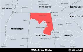 Area code 602 is located in arizona and includes phoenix. 256 Area Code Location Map Time Zone And Phone Lookup