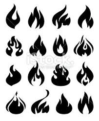 Black And White Flames Png Fire Flames Set Icons Fire Drawing Drawings Flame Tattoos