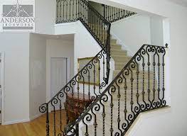 Bring us your ideas and allow us to help design and handcraft an iron railing just for you! Wrought Iron Railing Custom And Pre Designed Anderson Ironworks