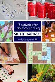 In grade 1, instructional time should focus on four critical areas: 12 Hands On Sight Word Activities Hands On As We Grow