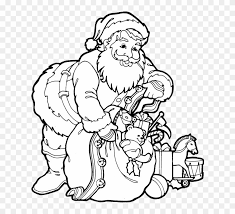 Fun santa coloring pages for your little one. Santa Claus Coloring Pages 3 Purple Kitty Santa Claus Coloring Pages Clipart 989734 Pinclipart