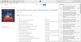 Various Artists Walt Disney Records The Legacy Collection Beauty And The Beast Itunes Plus M4a Itd Music