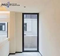 Good Price Heat Insulation Soundproof Bathroom Room Cheap Door Aluminum  Casement Doors