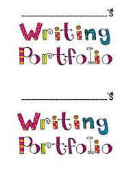 I look forward to hearing from you and thank you for your. Creative Writing Portfolio Cover Page