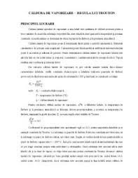 Introducem, astfel, notiunea de caldura latenta specifica de topire : Laborator Caldura De Vaporizare Regula Lui Trouton Chimie Generala 14413