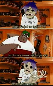 Unofficial G Bitez Video But Still Really Funny Gorillaz Gorillaz Art Monkeys Band