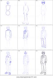 How To Draw Shouto Todoroki From Boku No Hero Academia Printable Step By Step Drawing Sh Body Drawing Tutorial Anime Drawings Tutorials Anime Drawings Sketches