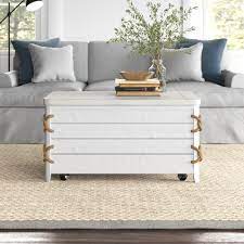Fastfurnishings contemporary lift top coffee table storage trunk in espresso finish. Lamont Storage Coffee Table Reviews Birch Lane