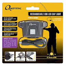Amazon Com Quarrow Rechargeable Cob Led Caplight Adjustable Hat Light With Uv Leds Usb Cable Sports Outdoors