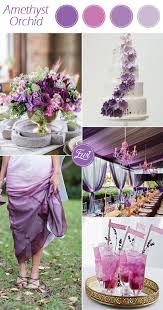 ➳ helloposh amethyst card stands made from natural brazilian amethyst, cut to hold small paper signs or place cards or programs. Top 10 Pantone Wedding Colors For Fall 2015 Elegantweddinginvites Com Blog