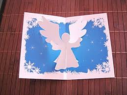 Quel type de pliage de serviette est le plus facile, élégant et à la fois pratique à réaliser? Carte De VÅux Ange De Noel En 3d