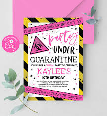 Birthday Party In A Box Quarantine Pin On Party In A Box